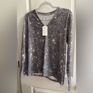 Made with Heart ❤️ Brand V-neck Long Sleeve Top - NWT